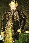 Anthonis Van Dashorst Called antonio Moro, catherine of austria